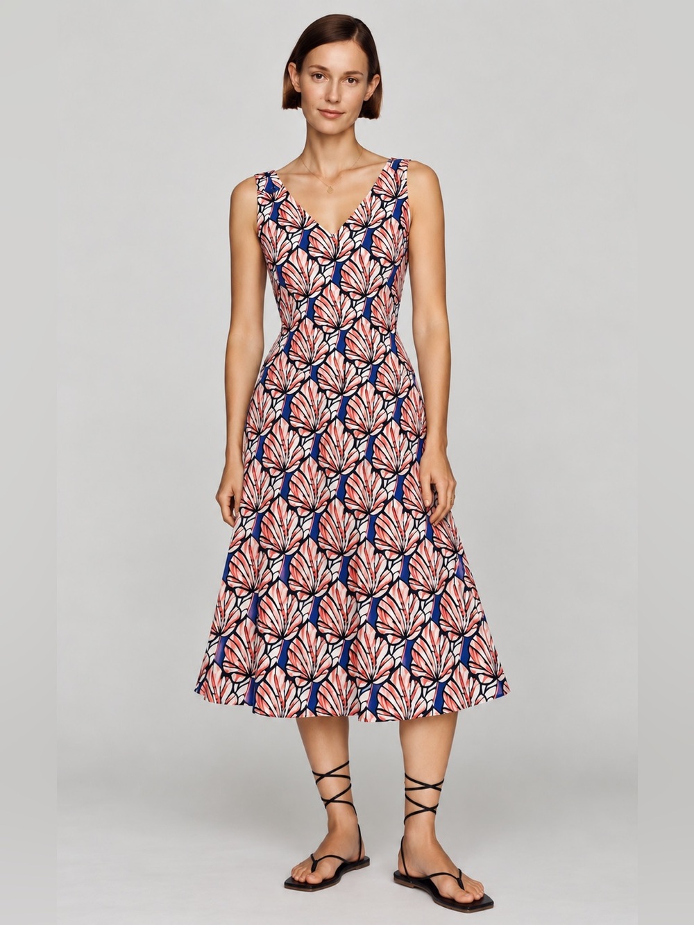 Eva Rose Fit & Flare Swing Dress